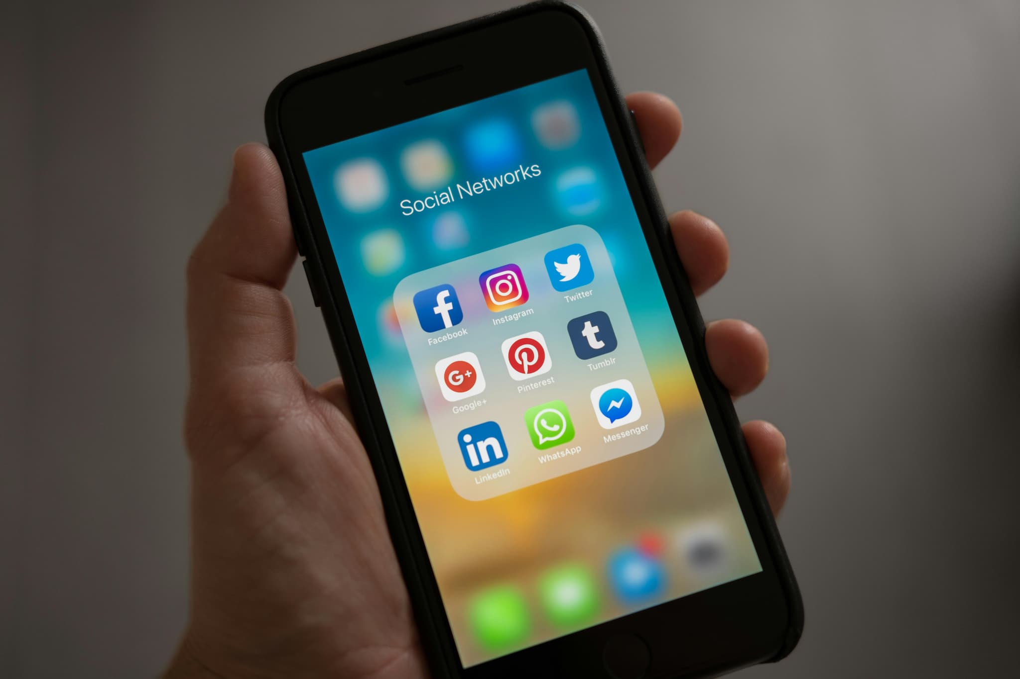 Modern marketing technology setup with AI-driven analytics and social media tools